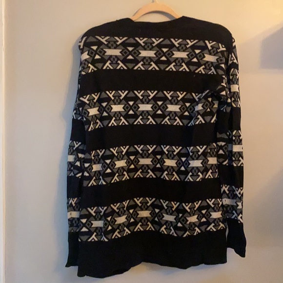 Mossimo Cardigan Aztec Print Small - Picture 2 of 3